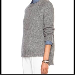 Jenni Kayne Grey Alpaca Sweater